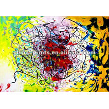 Abstract Free Spirit Canvas Painting with Stretcher